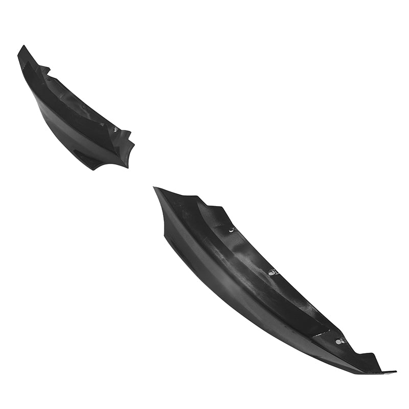 2008-2013 BMW E82 E88 M Sport Gloss Black Front Bumper Lip Splitters