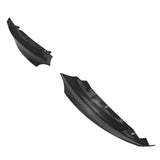 2008-2013 BMW E82 E88 M Sport Gloss Black Front Bumper Lip Splitters