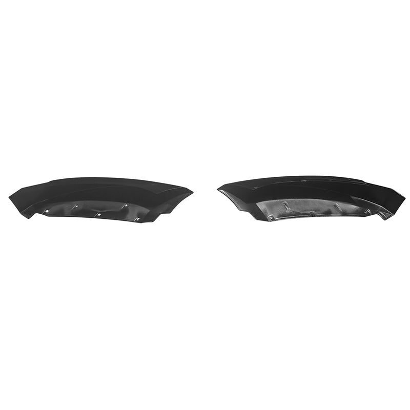 2008-2013 BMW E82 E88 M Sport Gloss Black Front Bumper Lip Splitters