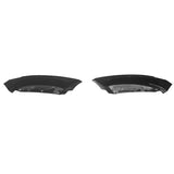 2008-2013 BMW E82 E88 M Sport Gloss Black Front Bumper Lip Splitters