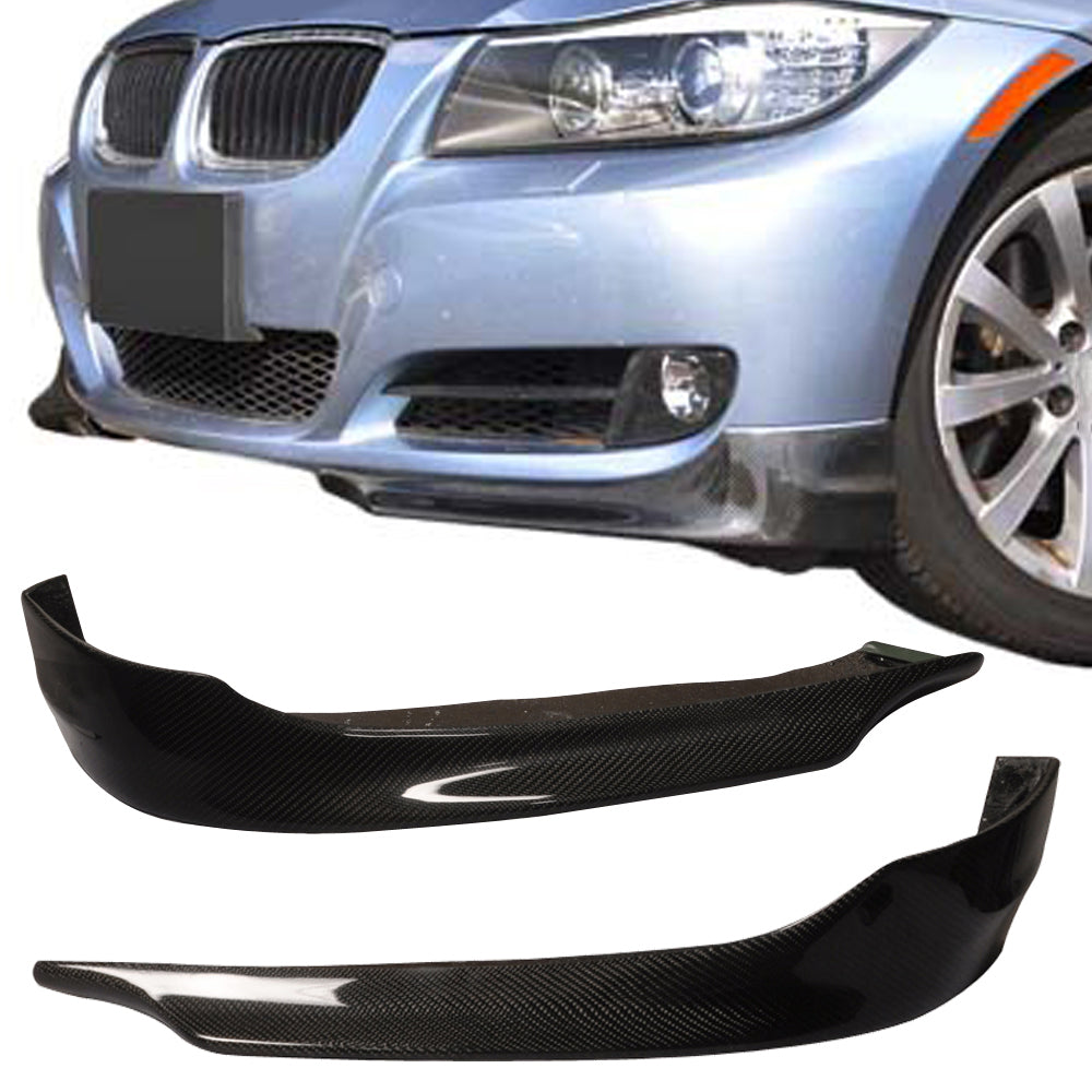 2009-2012 BMW E90 3-Series Front Lip SplitterCarbon Fiber