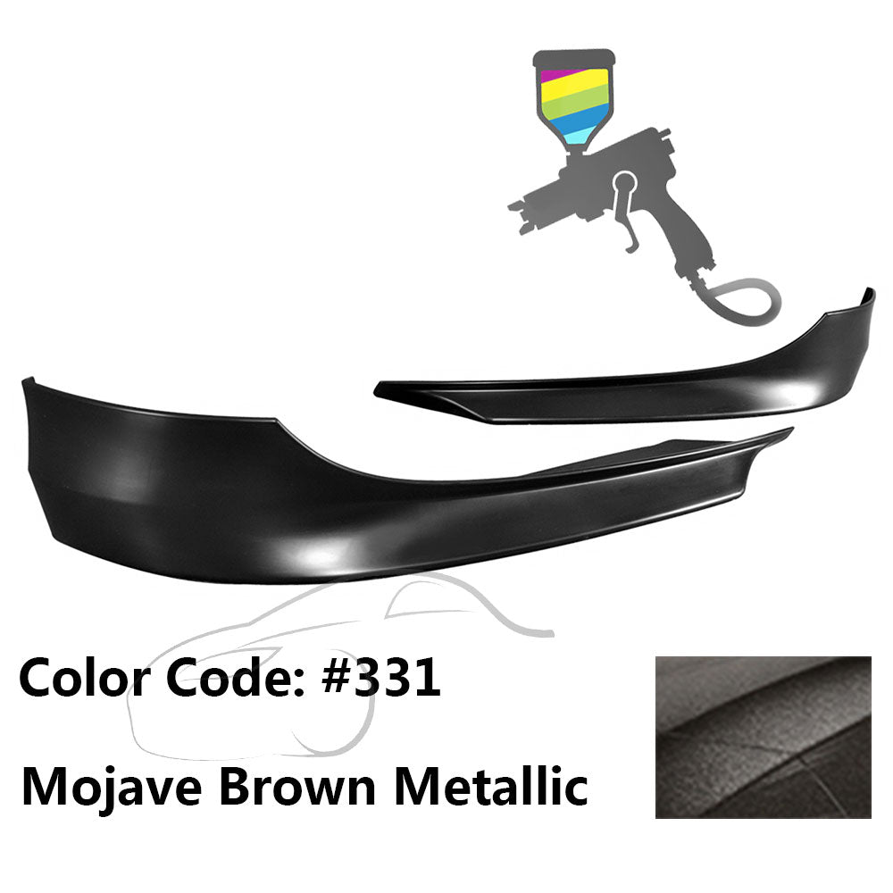 2009-2012 BMW E90 3 Series 328i 335i Front Bumper Lip PP 2PC