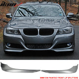 2009-2012 BMW E90 3 Series 328i 335i Front Bumper Lip PP 2PC