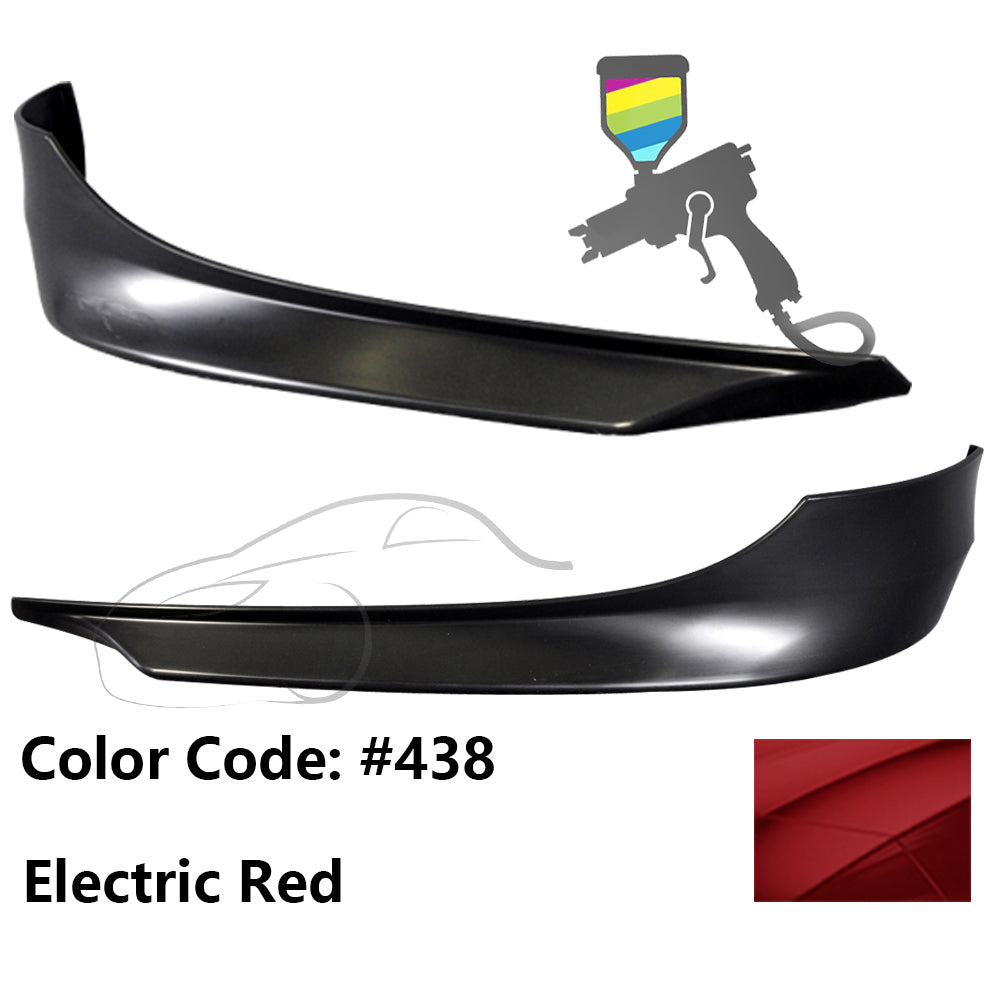 2009-2011 BMW E90 LCI Painted #438 Electric Red Front Lip SplitterPP