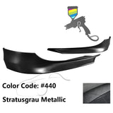 2009-2012 BMW E90 3 Series 328i 335i Front Bumper Lip PP 2PC