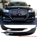 2009-2012 BMW E90 3 Series 328i 335i Front Bumper Lip PP 2PC