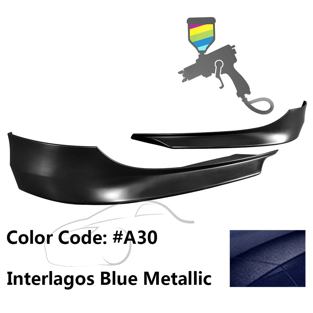 2009-2012 BMW E90 3 Series 328i 335i Front Bumper Lip PP 2PC