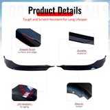2009-2011 BMW E90 LCI Painted #A35 Monaco Blue Metallic Front Splitter