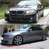 2009-2011 BMW E90 LCI Painted #A35 Monaco Blue Metallic Front Splitter