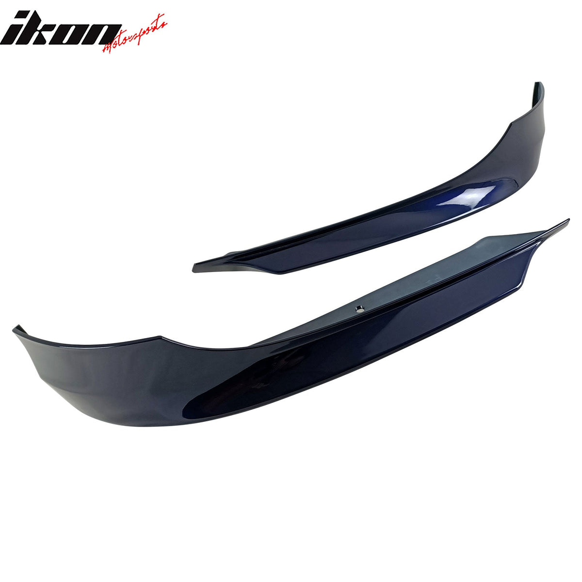 2009-2011 BMW E90 LCI Painted #A35 Monaco Blue Metallic Front Splitter