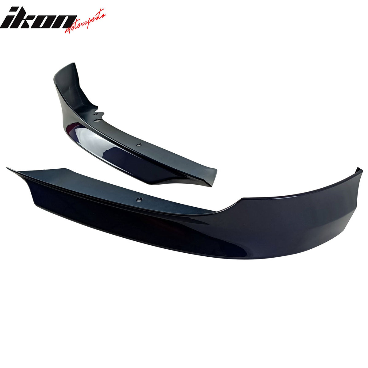 2009-2011 BMW E90 LCI Painted #A35 Monaco Blue Metallic Front Splitter
