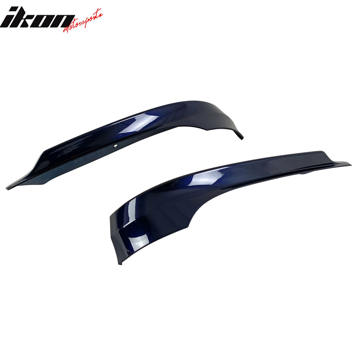 2009-2011 BMW E90 LCI Painted #A35 Monaco Blue Metallic Front Splitter