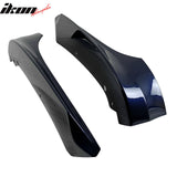 2009-2011 BMW E90 LCI Painted #A35 Monaco Blue Metallic Front Splitter