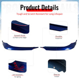 2009-2011 BMW E90 LCI Painted #A51 Montego Blue Metallic Front Lip Splitter PP