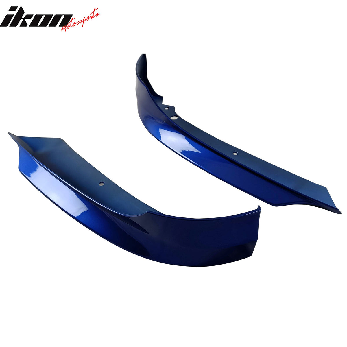 2009-2011 BMW E90 LCI Painted #A51 Montego Blue Metallic Front Lip Splitter PP