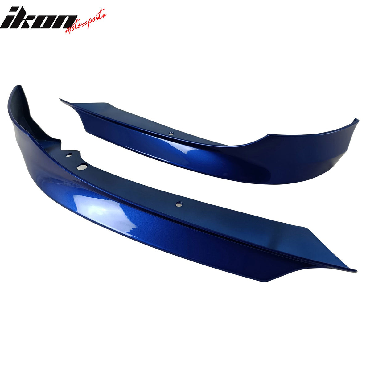 2009-2011 BMW E90 LCI Painted #A51 Montego Blue Metallic Front Lip Splitter PP