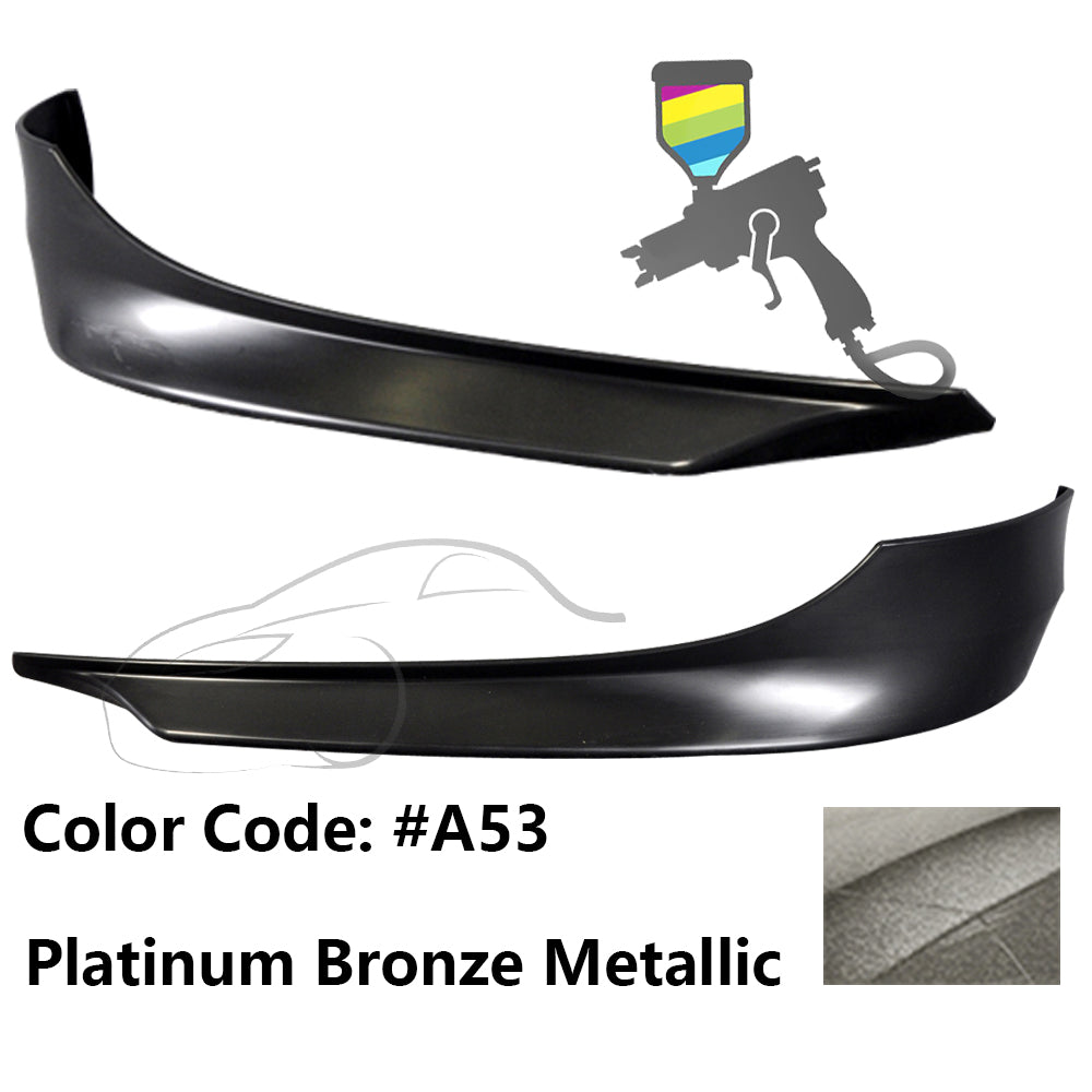 2009-2012 BMW E90 3 Series 328i 335i Front Bumper Lip PP 2PC