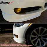 2009-2011 BMW E90 LCI Paint #A82 Vermillion Red Metallic Front Lip Splitter PP