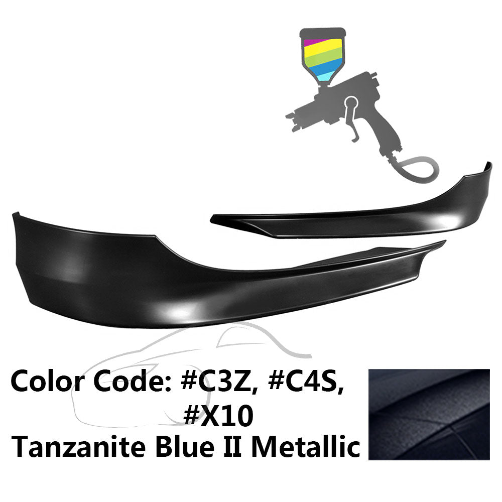 2009-2012 BMW E90 3 Series 328i 335i Front Bumper Lip PP 2PC