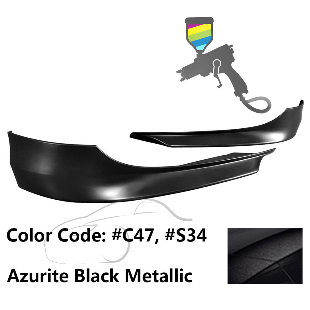 2009-2012 BMW E90 3 Series 328i 335i Front Bumper Lip PP 2PC