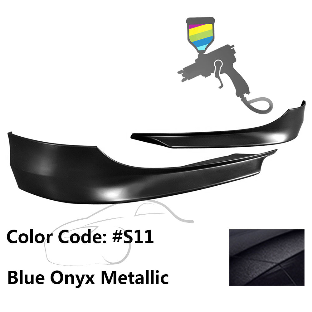 2009-2012 BMW E90 3 Series 328i 335i Front Bumper Lip PP 2PC