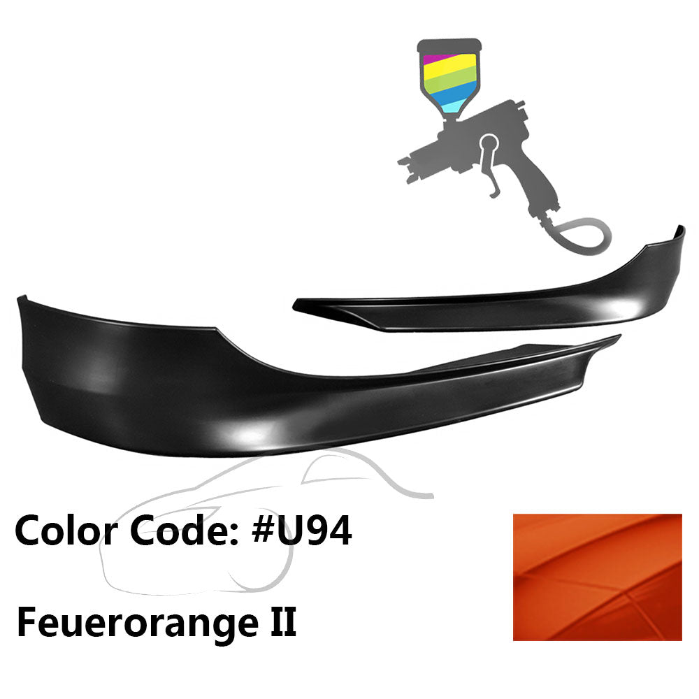 2009-2012 BMW E90 3 Series 328i 335i Front Bumper Lip PP 2PC