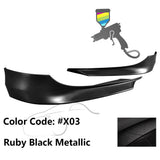 2009-2012 BMW E90 3 Series 328i 335i Front Bumper Lip PP 2PC