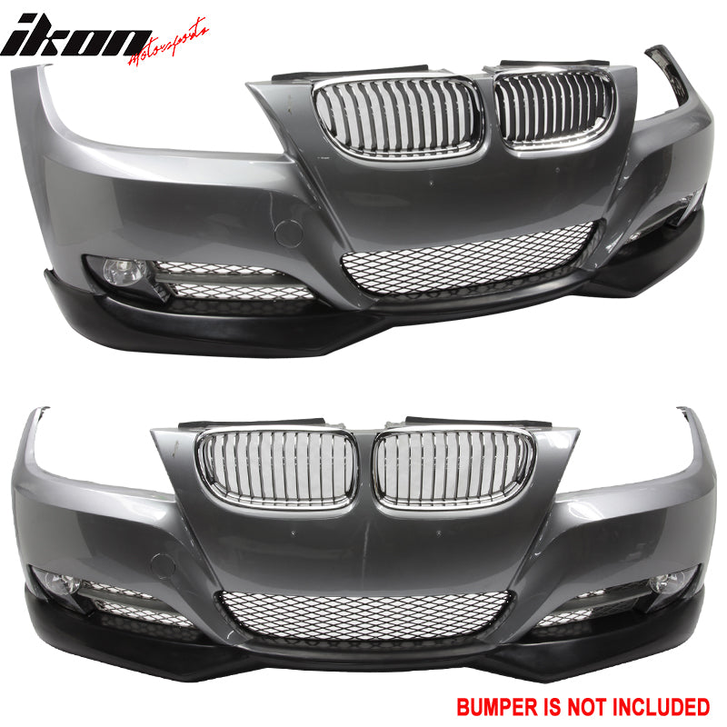 2009-2012 BMW E90 E91 3 Series LCI Facelift ACS Front Bumper Lip PU