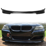 2009-2012 BMW E90 LCI Sedan C Style Unpaint Black Front Lip SplitterPU