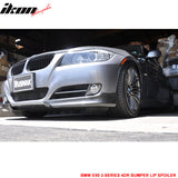 2005-08 BMW E90 3 Series 4DR OEM Style Front Lip Splitter Carbon Fiber