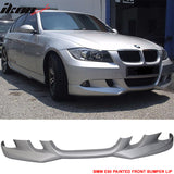 2005-2008 BMW E90 3-Series A Style Front Bumper Lip Chin Spoiler