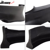 2005-2008 BMW E90 3-Series 4Dr C Style Front Bumper Lip Spoiler Sedan