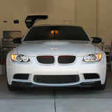 2008-2013 BMW E92 E90 E93 M3 Series 4Dr 2Dr V Style Front Bumper Lip