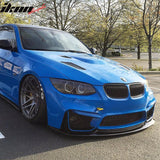 2011-2013 BMW E92 LCI Models V1 Style PU Front Bumper Lip Spoiler