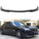 2009-2012 BMW F01 F02 VRS Style Unpainted Black Front Bumper Lip PU