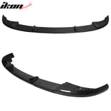 2011-2012 BMW F10 5 Series Matte Carbon Fiber Front Bumper Lip Spoiler