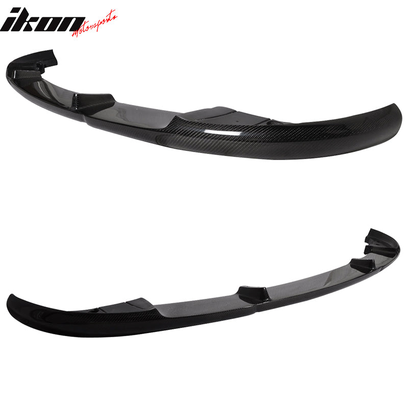 2011-2012 BMW F10 5 Series Matte Carbon Fiber Front Bumper Lip Spoiler
