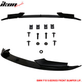 Fits 11-16 F10 Performance Chin Front Lip Black Sapphire #475