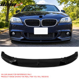 2011-2016 BMW F10 5 Series Msport Mtech Front Bumper Lip MP Style Spoiler Gloss Black PP