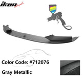 2011-2016 BMW F10 Performance Style Front Bumper Lip Spoiler PP