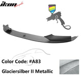 2011-2016 BMW F10 Performance Style Front Bumper Lip Spoiler PP