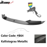 2011-2016 BMW F10 Performance Style Front Bumper Lip Spoiler PP