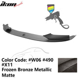 2011-2016 BMW F10 Performance Style Front Bumper Lip Spoiler PP