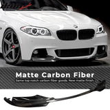 2011-2016 BMW F10 M-Tech M Sport Matte Carbon Fiber Front Bumper Lip