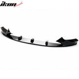 2014-2021 BMW 2 Series F22 F23 w/ M Sport Bumper Front Lip MP Style Spoiler Gloss Black PP 2PCS