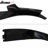 2014-2021 BMW 2 Series F22 F23 w/ M Sport Bumper Front Lip MP Style Spoiler Gloss Black PP 2PCS