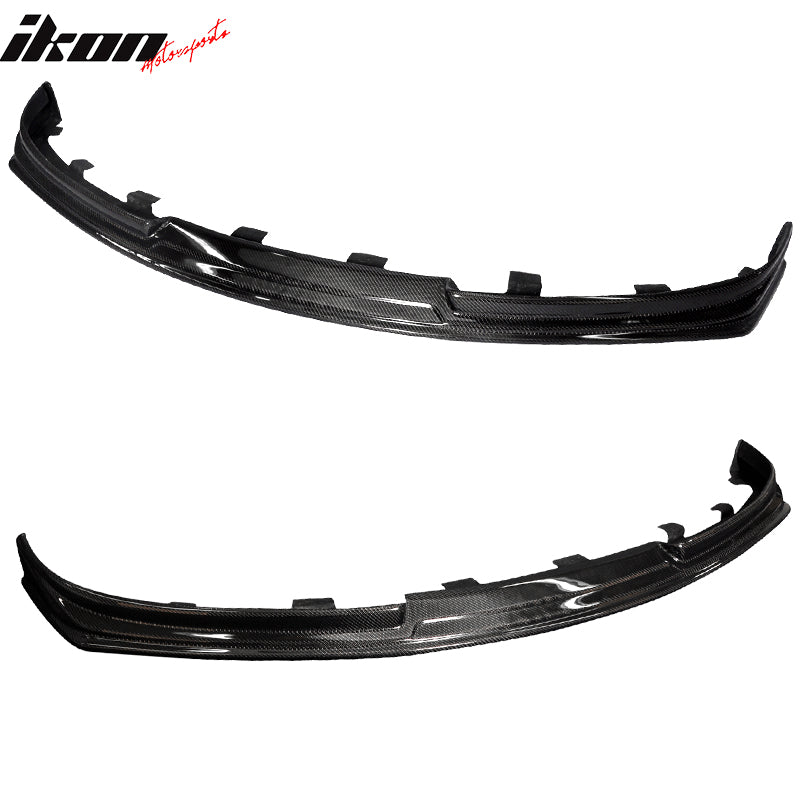 2012-2013 BMW F30 3 Series M-Tech JC Style Matte CF Front Bumper Lip