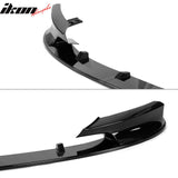 2012-2018 BMW 3 Series F30 F31 w/ M Sport Bumper Front Lip MP Style Spoiler Gloss Black PP 2PCS