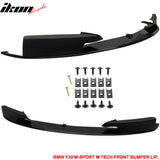 Fits 12-18 F30 M Performance Front Bumper Lip Chin Spoiler All Color