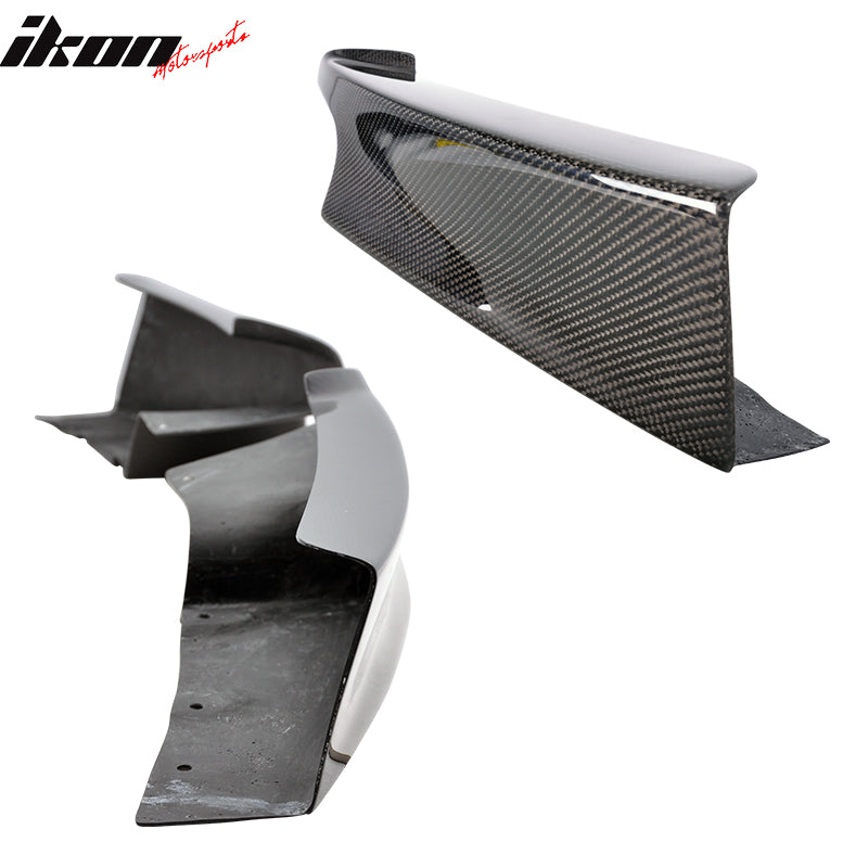 2012-18 BMW F30 3 Serie M-Sport Matte Carbon Fiber Front Lip Splitter